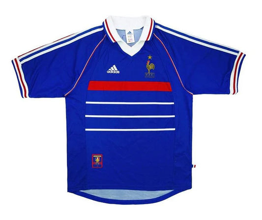 France National Team Retro Jersey 1998 World Cup