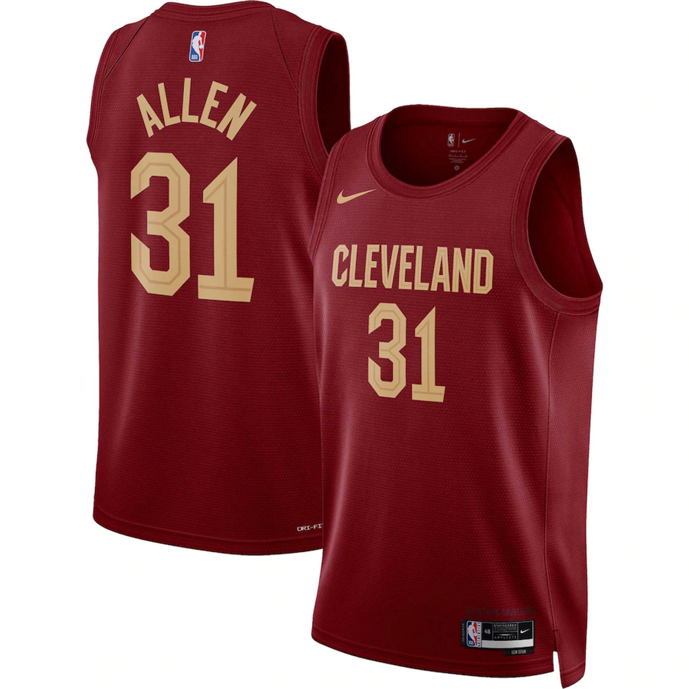 Jarrett Allen Cleveland Cavaliers Jersey