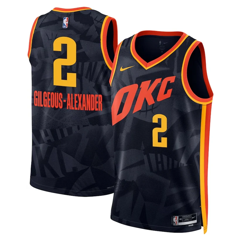 Shai Gilgeous-Alexander Oklahoma City Thunder Jersey