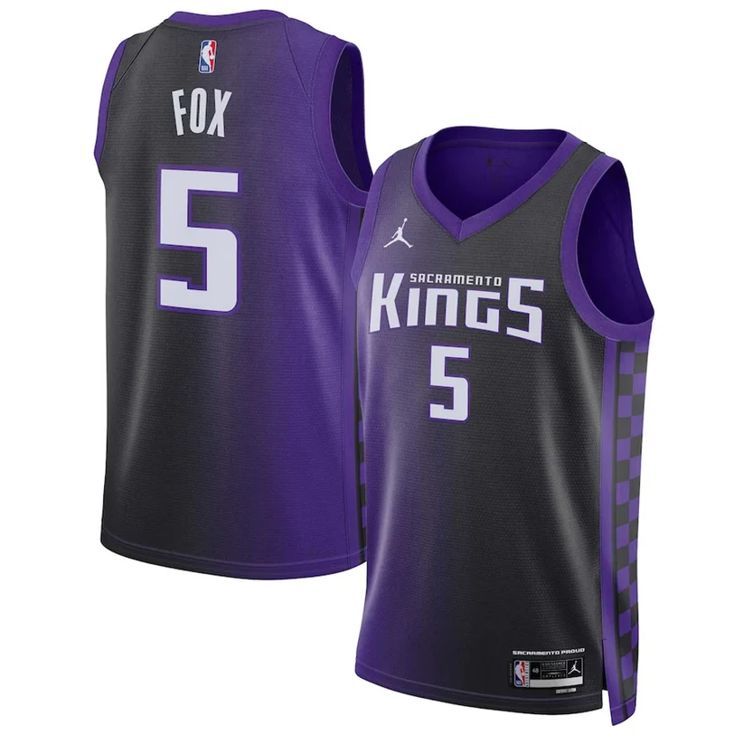 De'Aaron Fox Sacramento Kings Jersey
