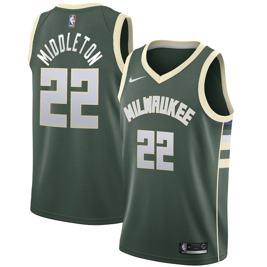 Khris Middleton Milwaukee Bucks Jersey
