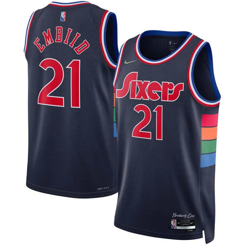 Joel Embiid Philadelphia 76ers Jersey