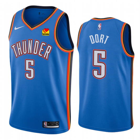 Luguentz Dort Oklahoma City Thunder Jersey