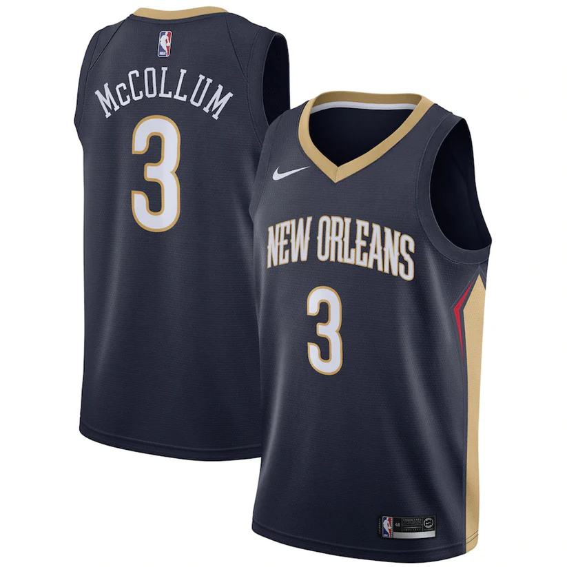 CJ McCollum New Orleans Pelicans Jersey