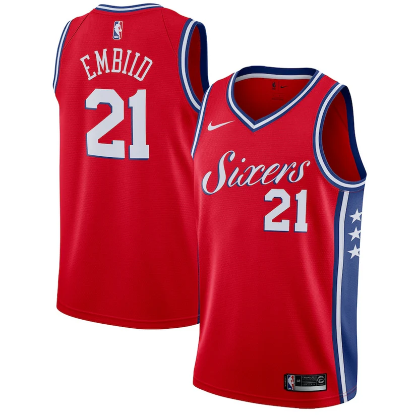 Joel Embiid Philadelphia 76ers Jersey